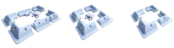 ABS solar brackets