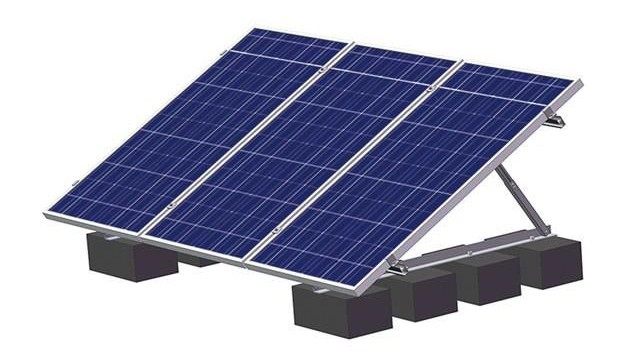 solar panel angle bracket application