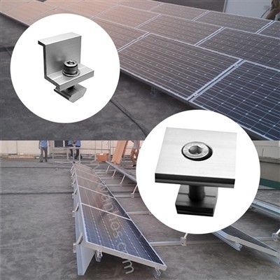 Srednja objemka za sončno ploščo