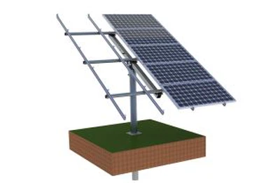 Komplet za montažo solarnega panela za pritrditev na tla