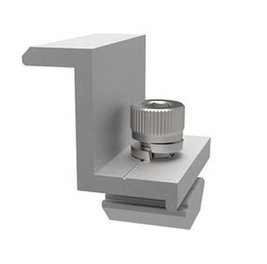 Končna objemka za pritrditev na sončno ploščo