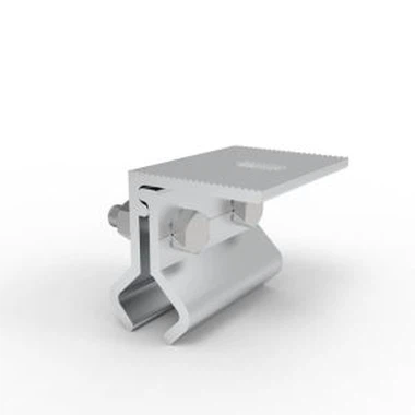 Sončna PV aluminij Tin streha pritrjevanje objemke