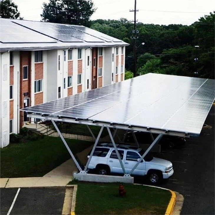 solar panel carport kit case